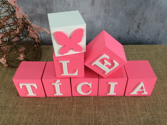 Cubos 6x6cm FESTA JARDIM
