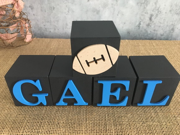 Cubos 6x6cm Futebol Americano
