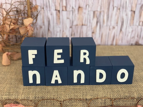 Cubos 6x6cm Linha Cute - Decoração Bebê