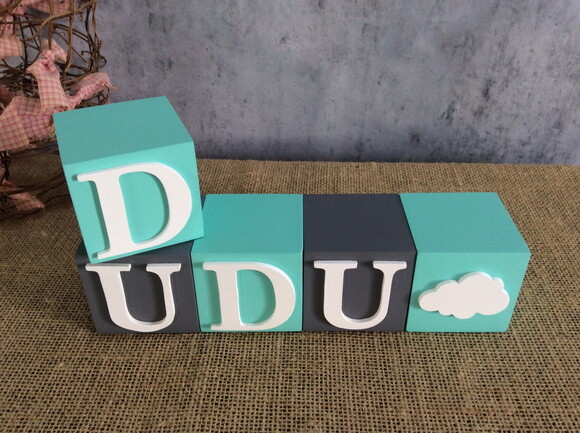 Cubos 6x6cm Nuvem