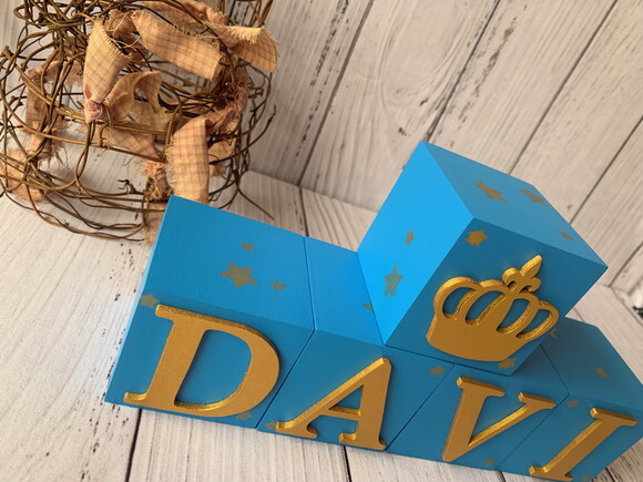 Cubos 6x6cm Pequeno Príncipe com Estrela