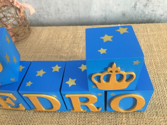 Cubos 6x6cm Pequeno Príncipe com Estrela