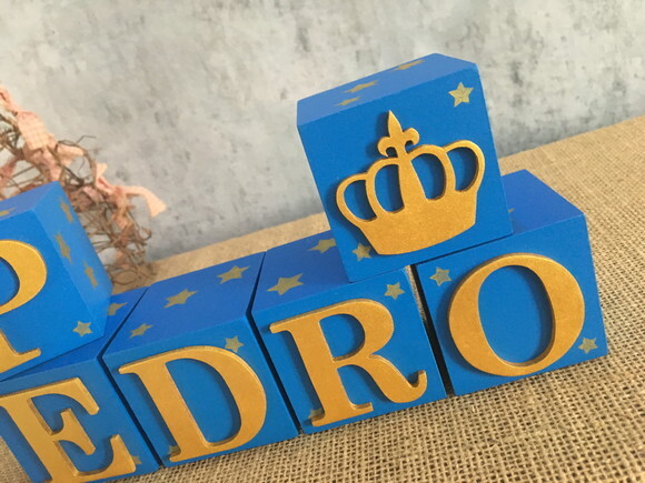 Cubos 6x6cm Pequeno Príncipe com Estrela