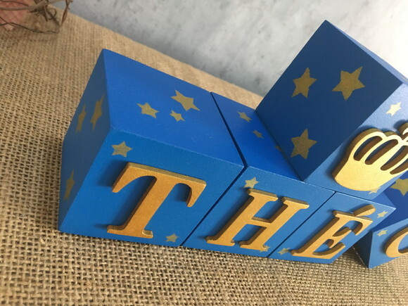Cubos 6x6cm Pequeno Príncipe com Estrela