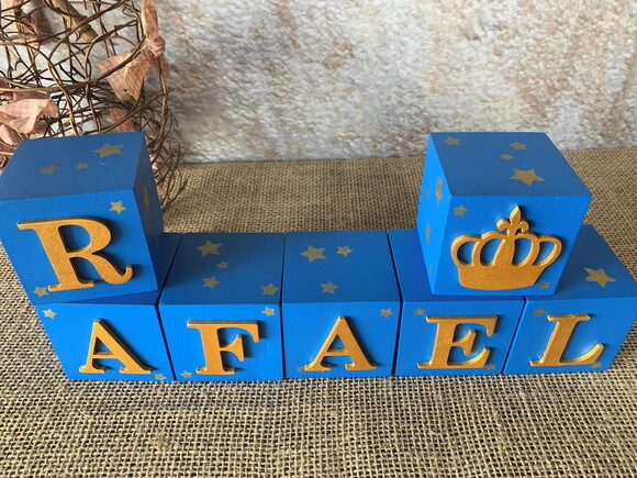 Cubos 6x6cm Pequeno Príncipe Com Estrela
