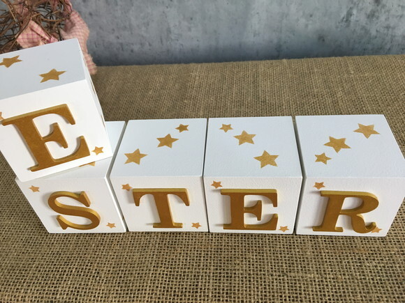 Cubos 6x6cm Pequeno Príncipe com Estrela