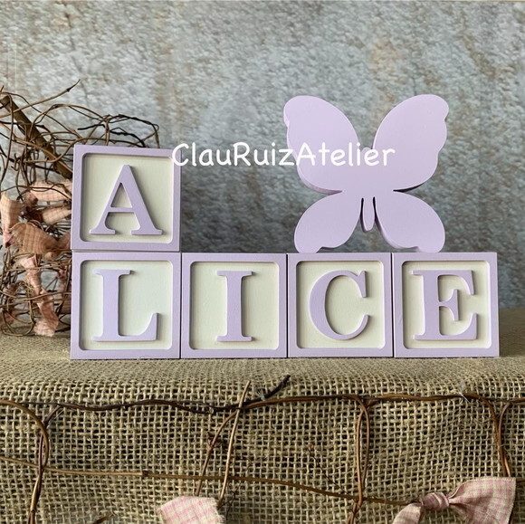 Cubos 6x6cm Ts + Borboleta