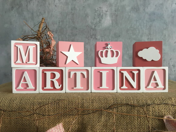 Cubos 6x6cm Ts Decoração Princesa Baby