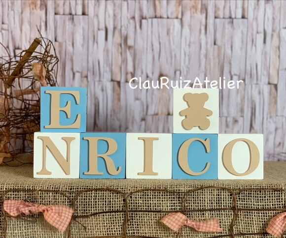 Cubos 6x6cm Urso