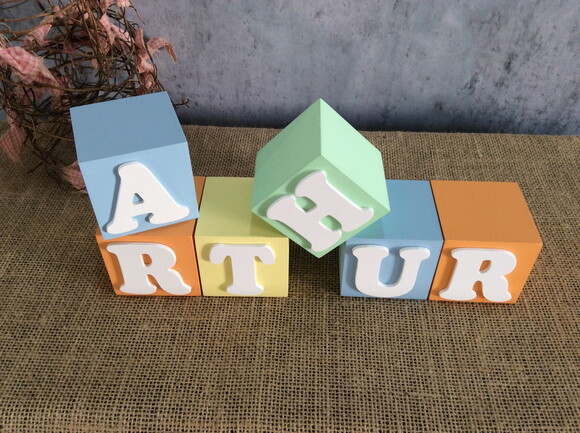 Cubos Candy Colors 6x6cm