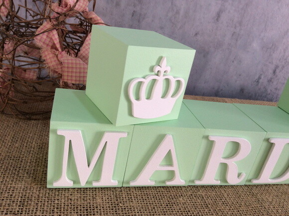 Cubos com Coroa 6x6cm