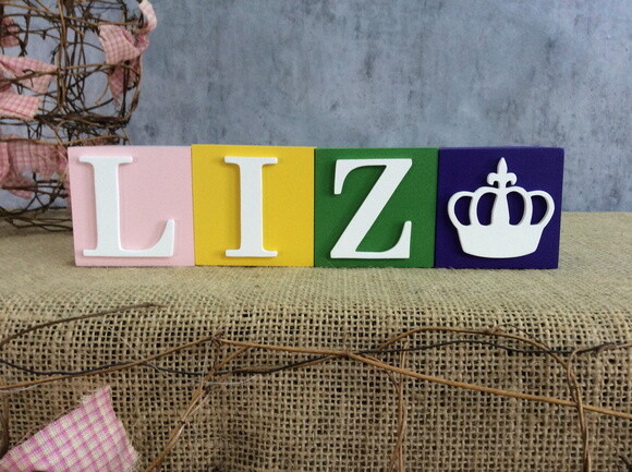 Cubos com Coroa 6x6cm