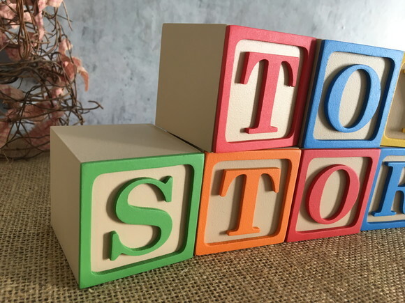 Cubos com Nome 6x6cm Toy Story