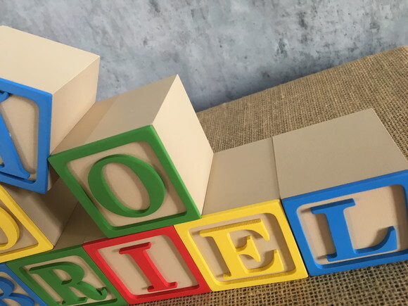 Cubos com Nome 6x6cm Toy Story