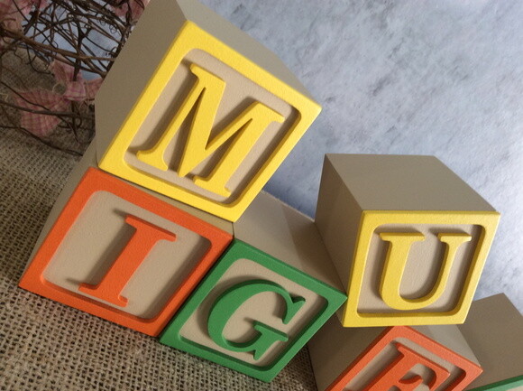 Cubos com Nome 6x6cm Toy Story