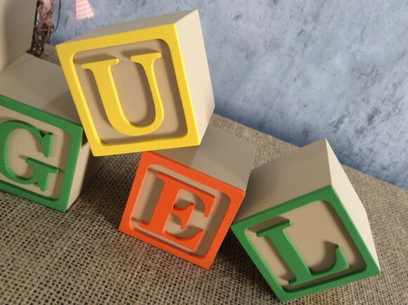 Cubos com Nome 6x6cm Toy Story