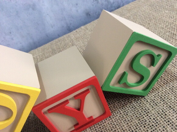 Cubos com Nome 6x6cm Toy Story