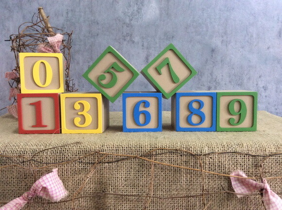 Cubos com Nome 6x6cm Toy Story