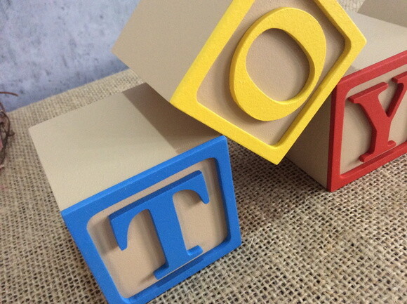 Cubos com Nome 6x6cm Toy Story