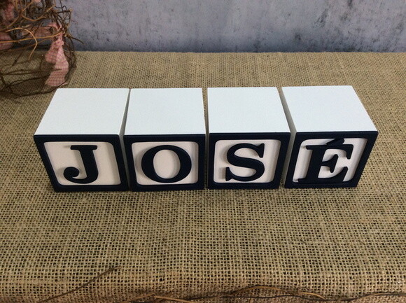 Cubos com Nome 6x6cm Toy Story