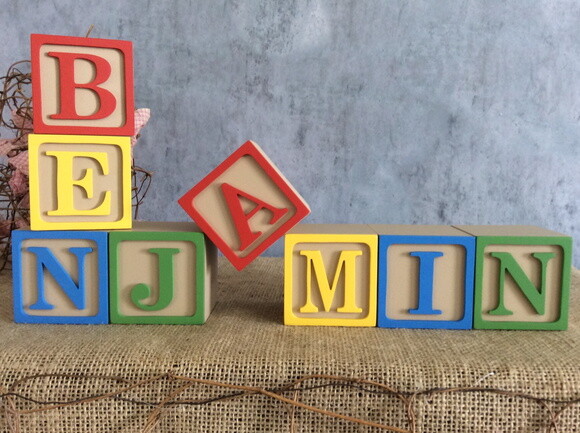Cubos com Nome 6x6cm Toy Story