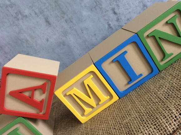 Cubos com Nome 6x6cm Toy Story