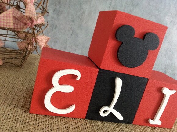 Cubos Decorativos DISNEY 6x6cm