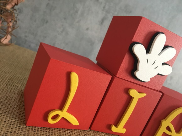 Cubos Decorativos DISNEY 6x6cm