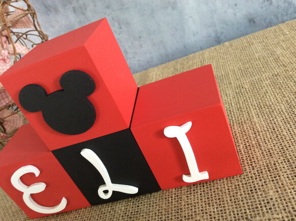 Cubos Decorativos DISNEY 6x6cm