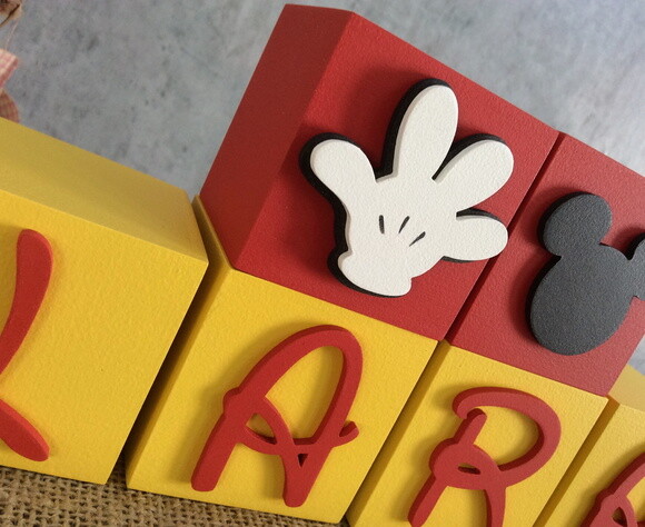 Cubos Decorativos DISNEY 6x6cm
