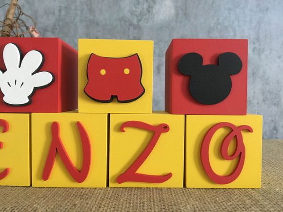 Cubos DISNEY 6cmx6cm