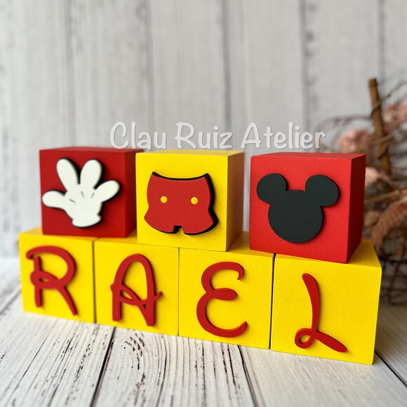 Cubos Disney 6x6cm