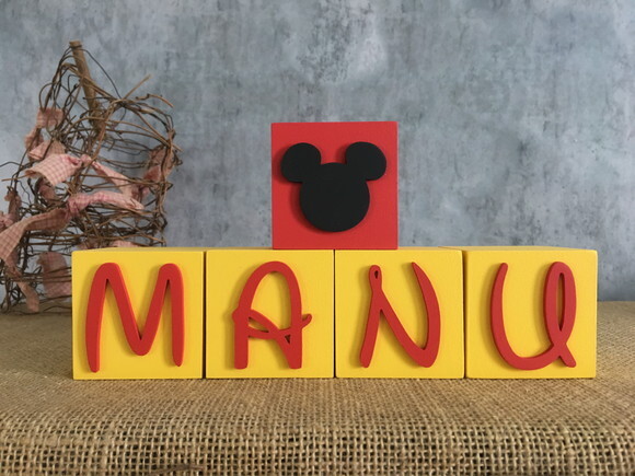 Cubos DISNEY 6x6cm