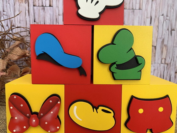 Cubos Disney 8x8cm