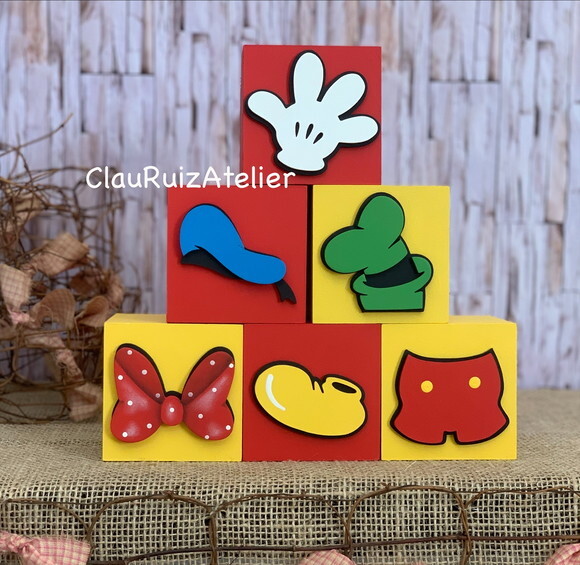 Cubos Disney 8x8cm