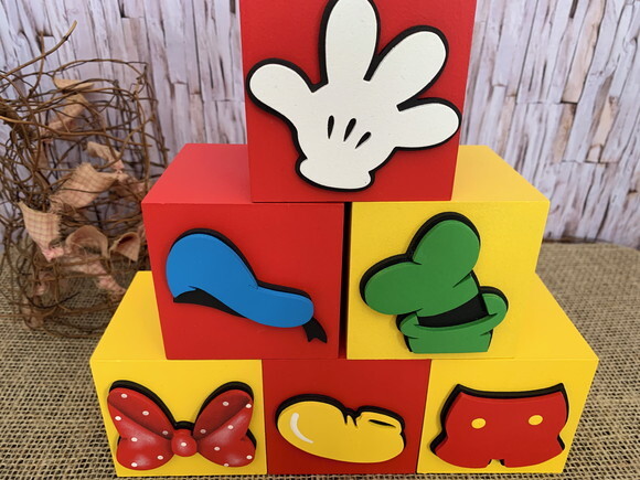 Cubos Disney 8x8cm