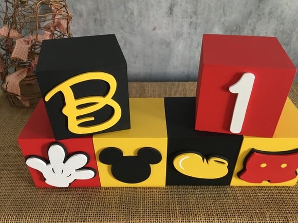 Cubos Disney 8x8cm