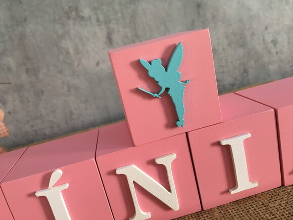 Cubos Jardim das Fadas - Cubos 6x6cm Thinkerbell