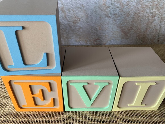 Cubos Personalizados Candy Colors 10x10cm