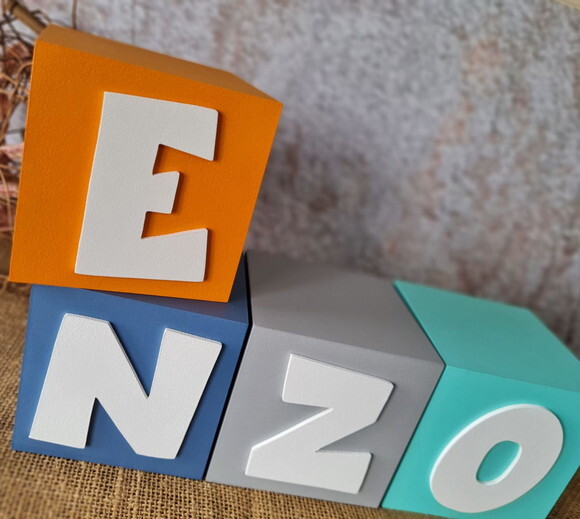 Cubos Personalizados Tema Pocoyo10x10cm