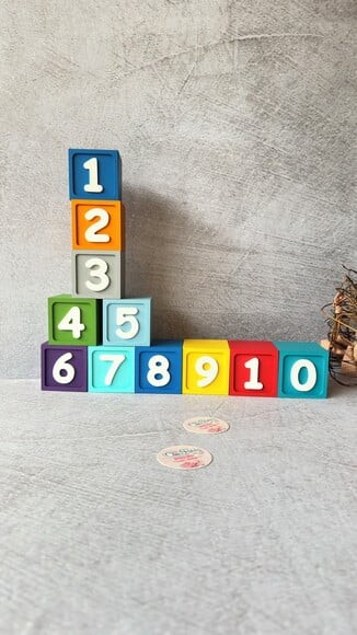 Cubos Pocoyo 6x6cm Mesversário