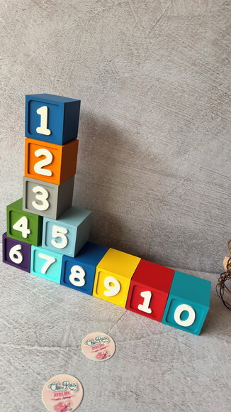 Cubos Pocoyo 6x6cm Mesversário