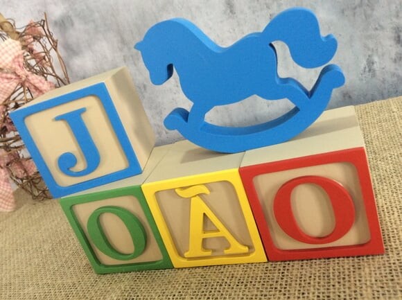 Cubos Toy Story 6x6cm + Cavalinho
