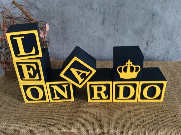 Cubos Toy Story 6x6cm com coroa