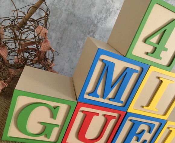 Cubos Toy Story de mdf -12x12