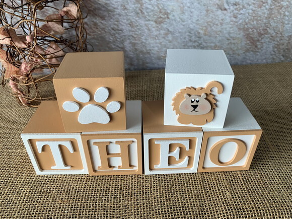Cubos Ts 6x6cm Safari