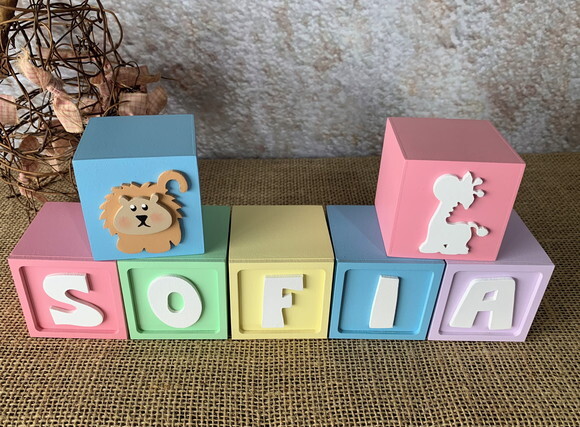 Cubos Ts 6x6cm Safari