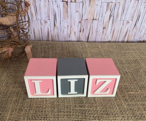 Decoração Bebê - Cubos 6x6cm Ts