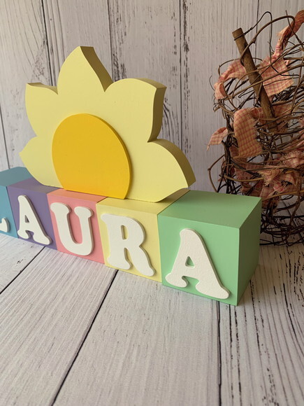 Decoração Bebê - Cubos Bal + Sol