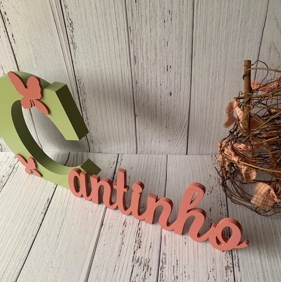 Decoração Bebê - Jardim Encantado - Nome